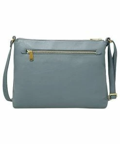 HANDBAGS Fossil Kinley Leather & Suede Medium Crossbody