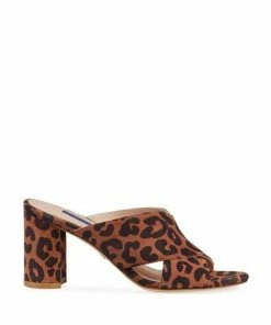 Stuart Weitzman SHOES Galene Block Heel Sandals
