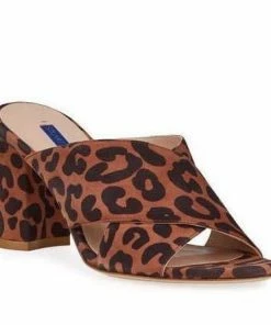 Stuart Weitzman SHOES Galene Block Heel Sandals