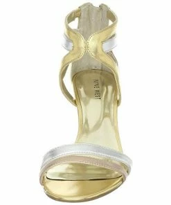 Nine West Geez Louis Leather Strappy SHOES