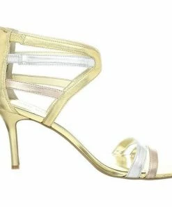 Nine West Geez Louis Leather Strappy SHOES