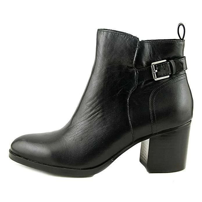 Ralph Lauren Genna Buckled Leather Ankle Boots 4 Ralph Lauren Genna Buckled Leather Ankle Boots