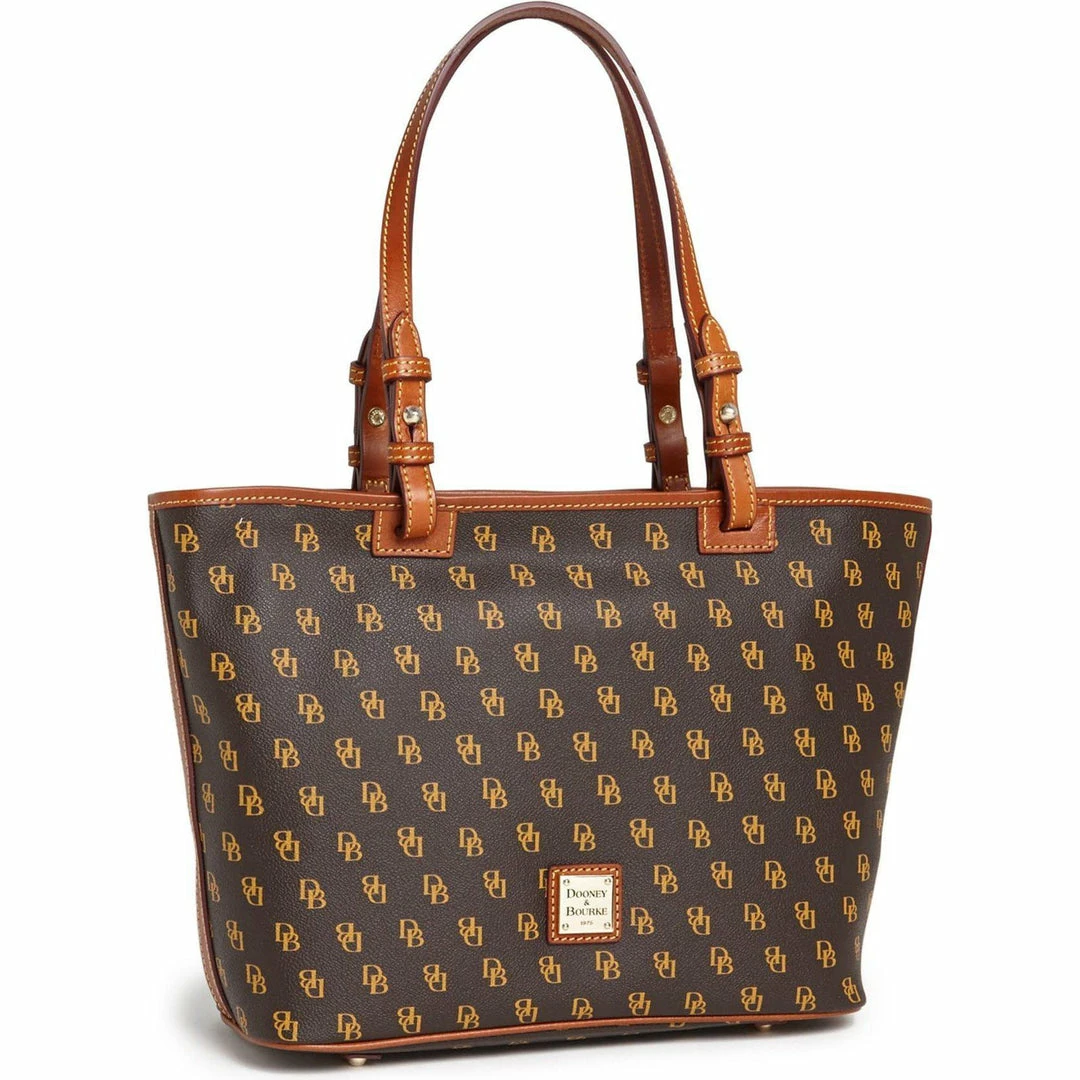 Dooney & Bourke HANDBAGS Gretta Signature Small Leisure Shopper Tote 4 Dooney & Bourke HANDBAGS Gretta Signature Small Leisure Shopper Tote