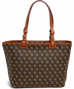 Dooney & Bourke HANDBAGS Gretta Signature Small Leisure Shopper Tote 10 Dooney & Bourke HANDBAGS Gretta Signature Small Leisure Shopper Tote