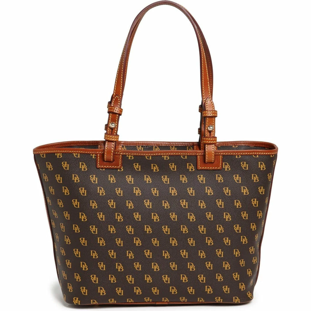 Dooney & Bourke HANDBAGS Gretta Signature Small Leisure Shopper Tote 5 Dooney & Bourke HANDBAGS Gretta Signature Small Leisure Shopper Tote
