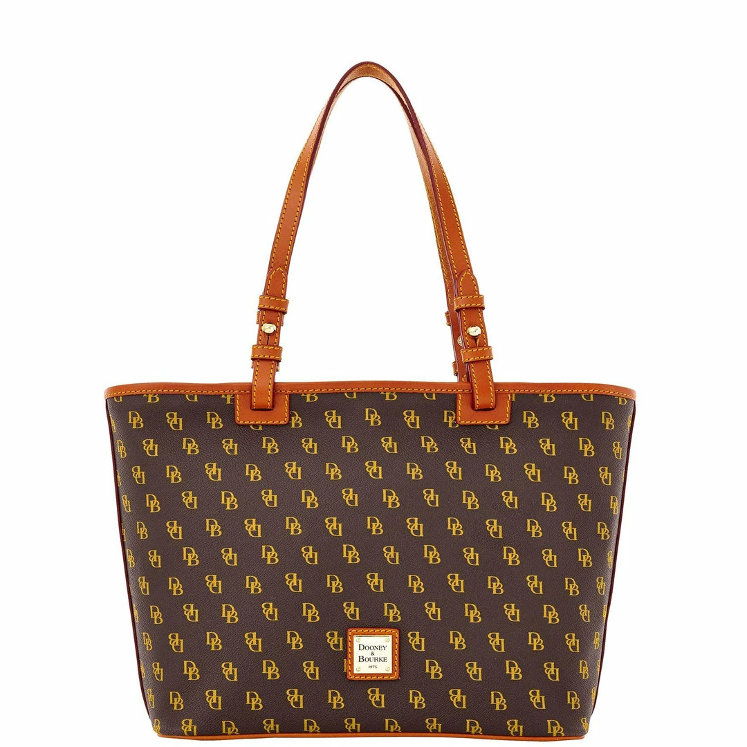 Dooney & Bourke HANDBAGS Gretta Signature Small Leisure Shopper Tote 3 Dooney & Bourke HANDBAGS Gretta Signature Small Leisure Shopper Tote