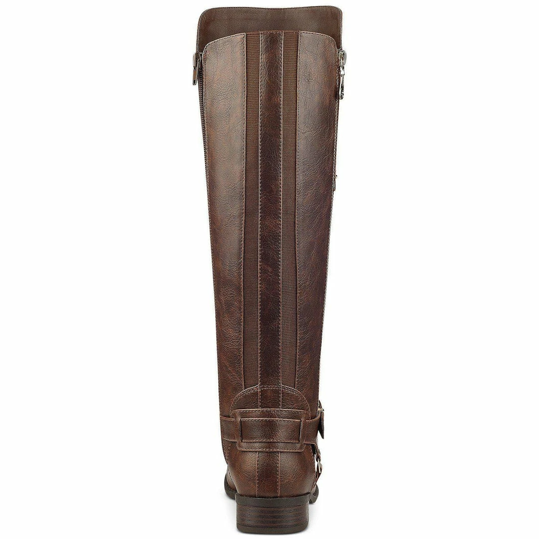 G By Guess Harson Wide-Calf Tall Boots Brown 5 G By Guess Harson Wide-Calf Tall Boots Brown