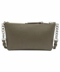 Calvin Klein Hayden Saffiano Leather Chain Crossbody