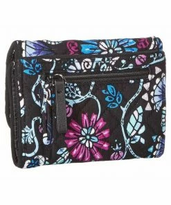 Vera Bradley Wallets Iconic RFID Riley Compact Wallet