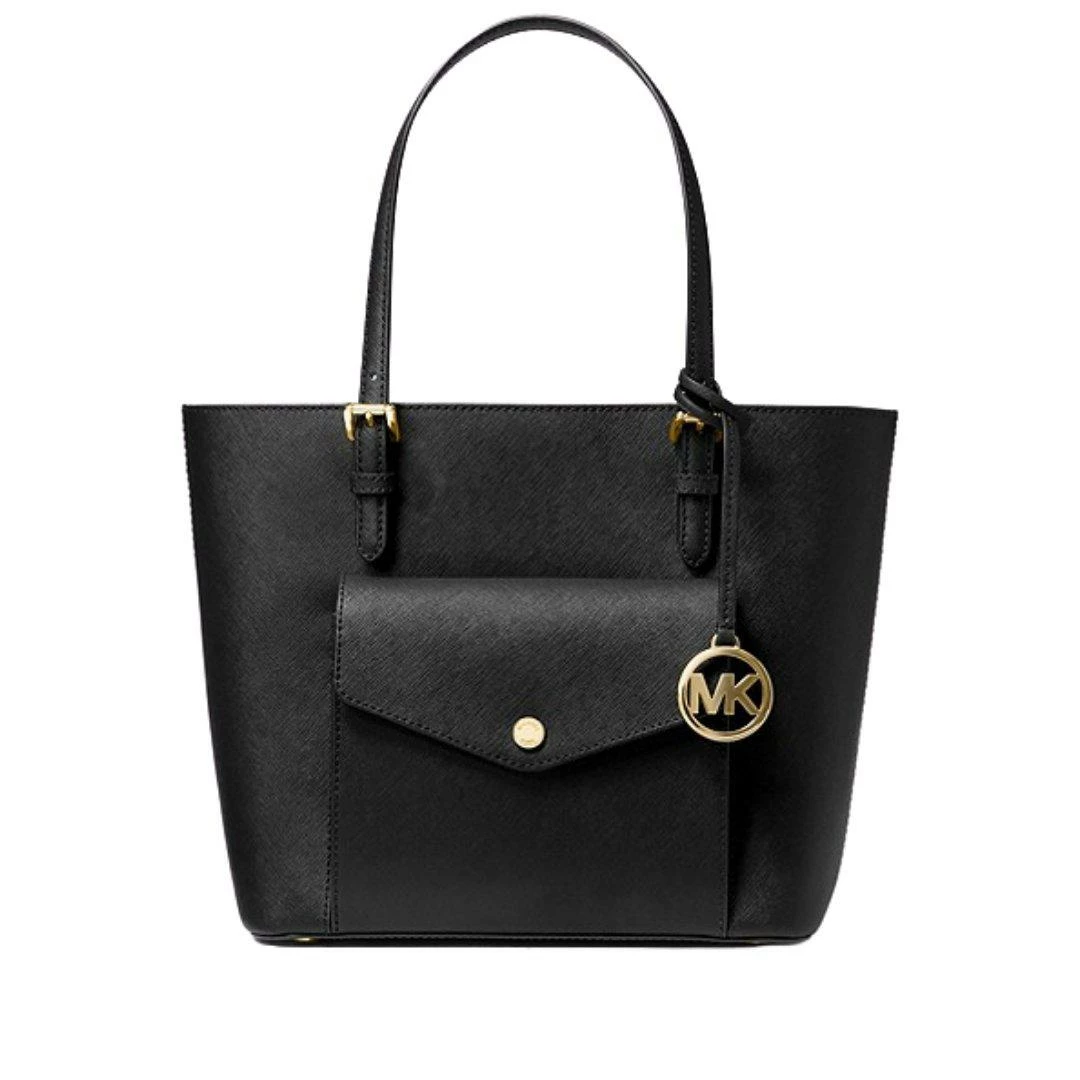 Michael Kors Jet Set Multi Function Medium Pocket Tote Black 3 Michael Kors Jet Set Multi Function Medium Pocket Tote Black