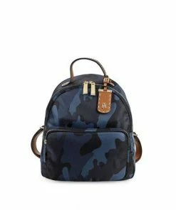 ShoeShock Sales Store 25 Tommy Hilfiger Julia Camo Small Dome Backpack HANDBAGS