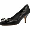 Salvatore Ferragamo SHOES Carla Leather High-Heel Pumps 1 Salvatore Ferragamo SHOES Carla Leather High-Heel Pumps