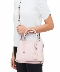 Kate Spade New York Medium Margaux Leather Satchel HANDBAGS