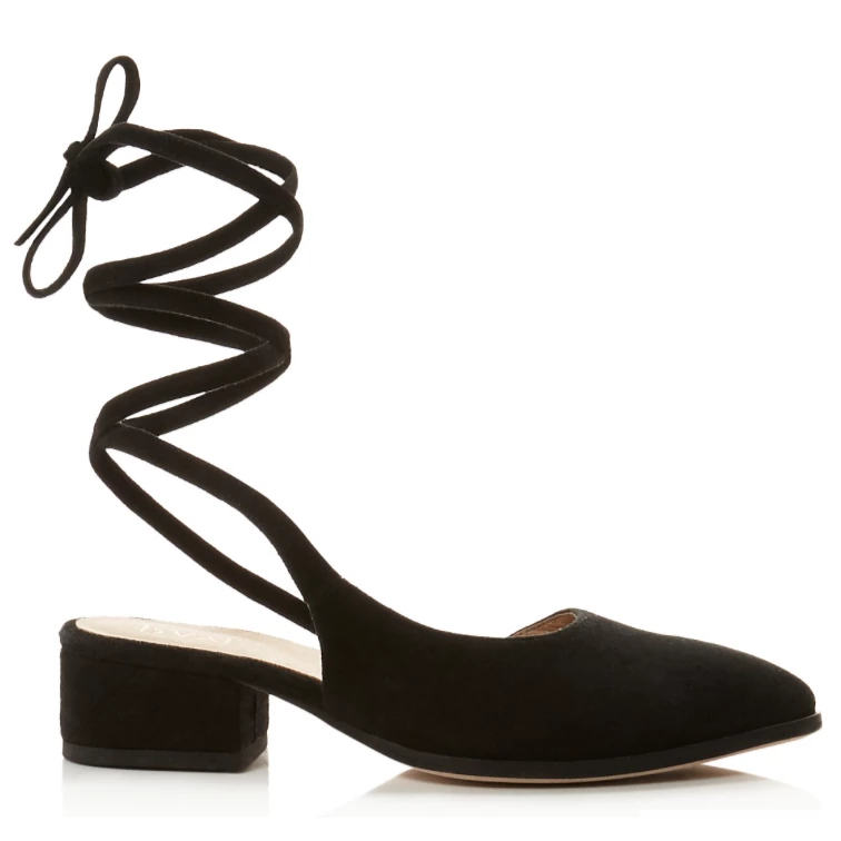 Raye Kaye Ankle Tie Mules SHOES 3 Raye Kaye Ankle Tie Mules SHOES