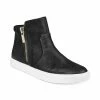 Kenneth Cole Kiera Side Zip High Top Sneakers SHOES