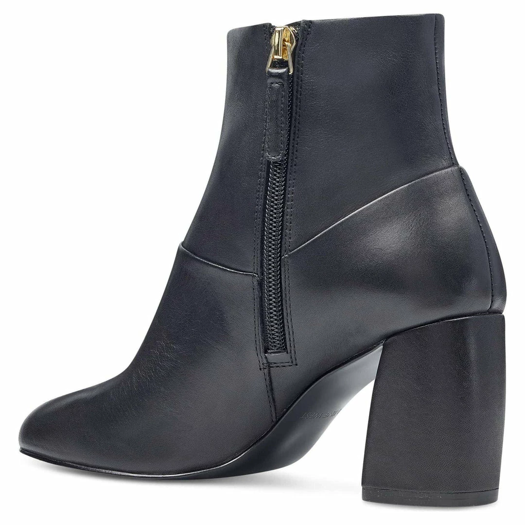 Nine West Kirtley Block-Heel Booties SHOES 8 Nine West Kirtley Block-Heel Booties SHOES
