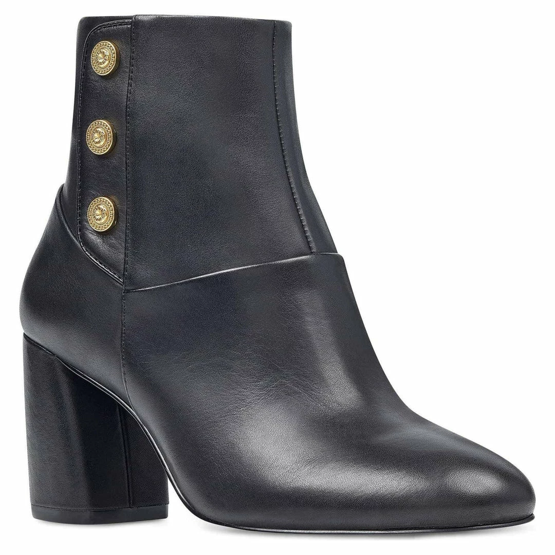 Nine West Kirtley Block-Heel Booties SHOES 4 Nine West Kirtley Block-Heel Booties SHOES
