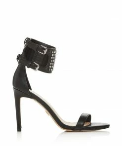 Kurt Geiger Seth Embellished Ankle Strap High-Heel Sandals