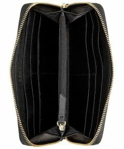 DKNY Large Zip Around Logo Wallet