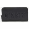 DKNY Large Zip Around Logo Wallet 1 DKNY Large Zip Around Logo Wallet