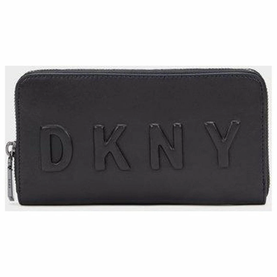 DKNY Large Zip Around Logo Wallet 3 DKNY Large Zip Around Logo Wallet