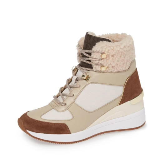 Michael Kors SHOES Liv Wedge Booties 3 Michael Kors SHOES Liv Wedge Booties