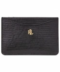Ralph Lauren Lizard Embossed Slim Card Case Medium