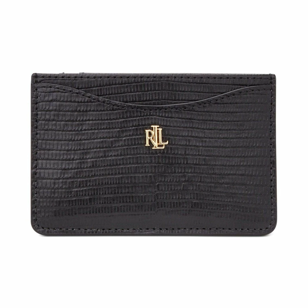Ralph Lauren Lizard Embossed Slim Card Case Medium 3 Ralph Lauren Lizard Embossed Slim Card Case Medium