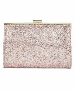 INC International Concepts HANDBAGS Loryy Glitter Clutch