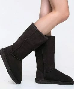 Bearpaw Emma Short Charcoal Suede Boots SHOES 9 Bearpaw Emma Short Charcoal Suede Boots SHOES