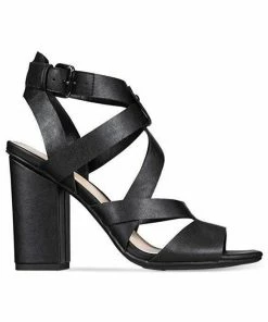 Bar III Mae City Block Heel Sandals SHOES