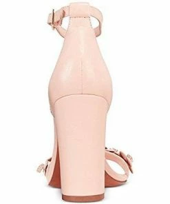 Avec Les Filles SHOES Michele Embellished Two-Piece Sandals