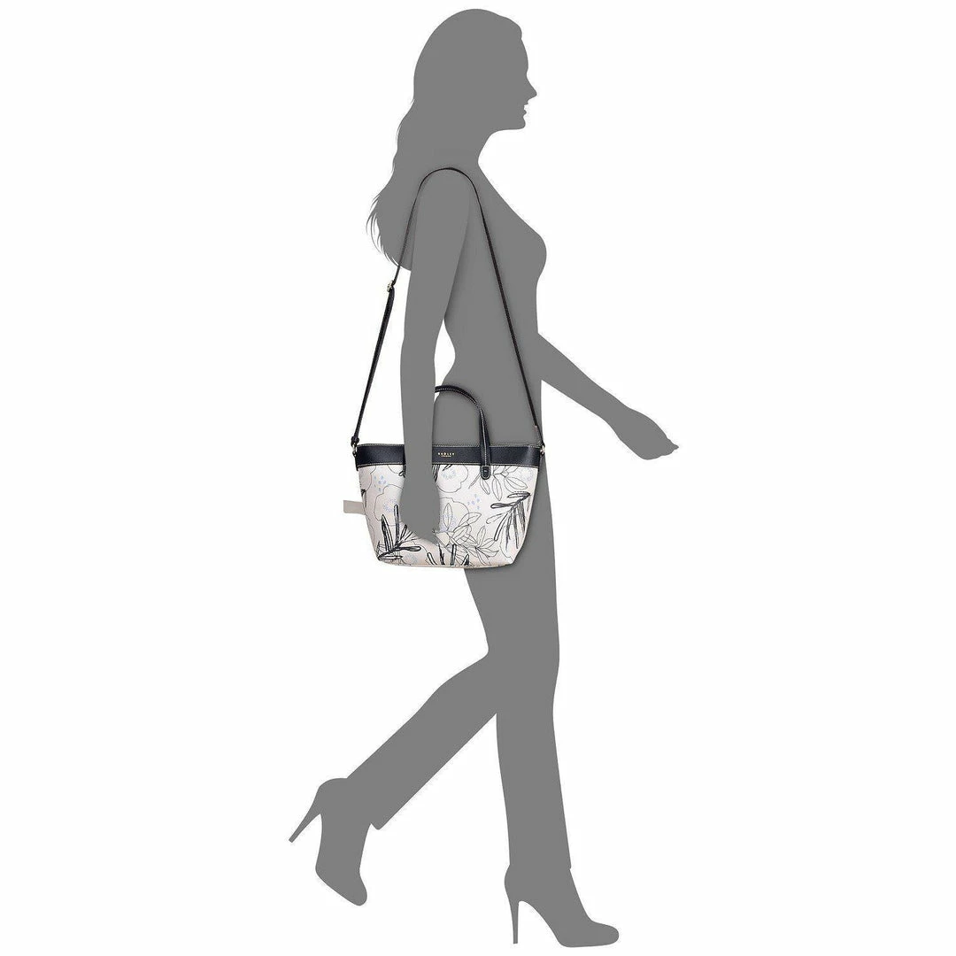 Radley London Multiway Grab Bag Hand Drawn Print HANDBAGS 6 Radley London Multiway Grab Bag Hand Drawn Print HANDBAGS