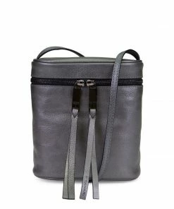 Tahari North-South Top Zip Canteen Crossbody HANDBAGS