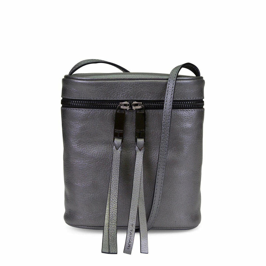 Tahari North-South Top Zip Canteen Crossbody HANDBAGS 3 Tahari North-South Top Zip Canteen Crossbody HANDBAGS