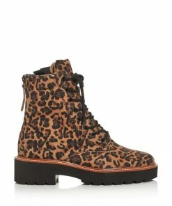 Paul Green Boone Women's Nubuck Animal Print Lace-up Boot