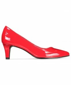 Easy Street Pointe Dress Pump Red SHOES