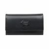 Radley London Wallets Profile Dog Shadow Large Flapover Matinee Leather Wallet - Black 2 Radley London Wallets Profile Dog Shadow Large Flapover Matinee Leather Wallet - Black