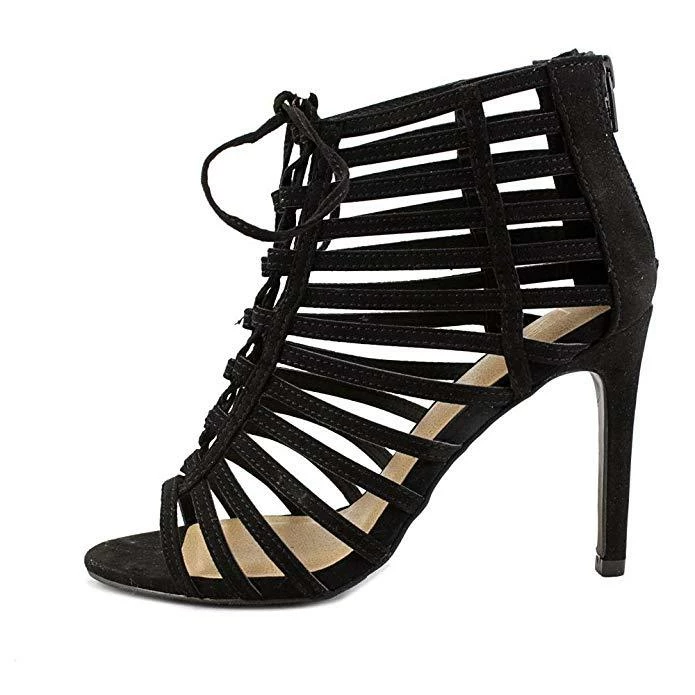 Material Girl Raquel Caged Gladiator Ankle Booties 5 Material Girl Raquel Caged Gladiator Ankle Booties