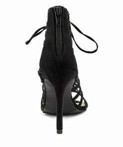 Material Girl Raquel Caged Gladiator Ankle Booties 10 Material Girl Raquel Caged Gladiator Ankle Booties