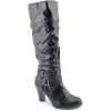 Style & Co. SHOES Rudyy Womens Slouched Boots Black