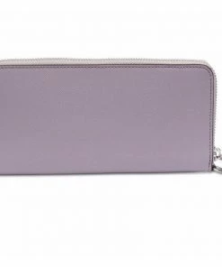 Calvin Klein Saffiano Leather Zip-Around Wallet Purple Wallets 9 Calvin Klein Saffiano Leather Zip-Around Wallet Purple Wallets
