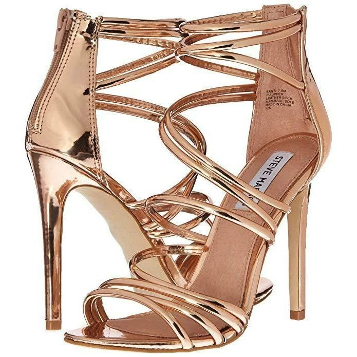 Steve Madden SHOES Santi Strappy Dress Sandals 6 Steve Madden SHOES Santi Strappy Dress Sandals