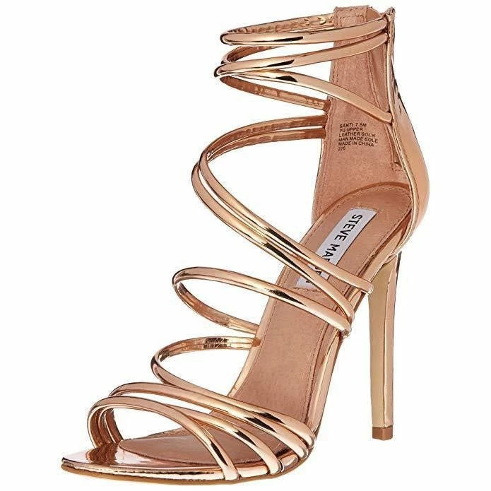 Steve Madden SHOES Santi Strappy Dress Sandals 4 Steve Madden SHOES Santi Strappy Dress Sandals