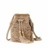 The Sak Sayulita Crochet Drawstring Bucket Crossbody