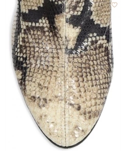 Stuart Weitzman SHOES Shiloh Snake-Print Over-the-Knee Boots