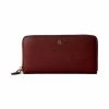 Ralph Lauren Smooth Leather Zip Wallet Burgundy 1 Ralph Lauren Smooth Leather Zip Wallet Burgundy