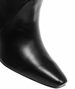 Stuart Weitzman Ebb Leather Ankle Boots