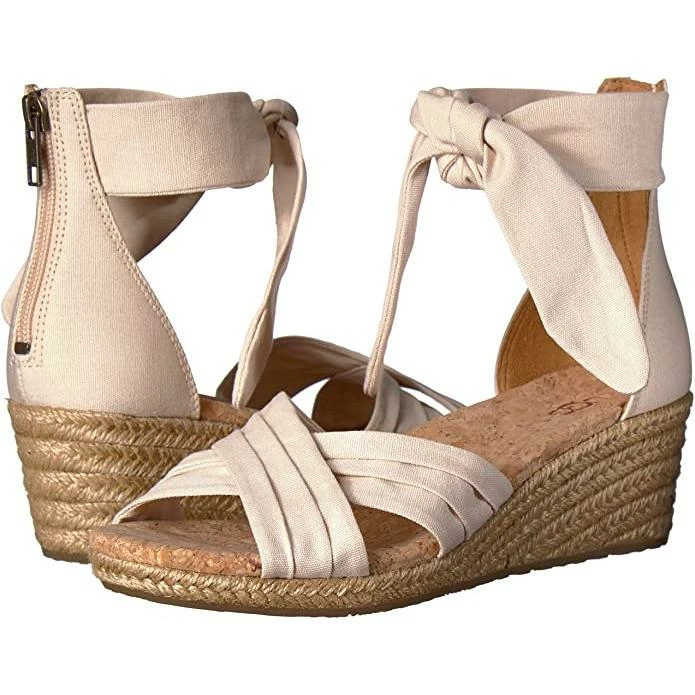 UGG Traci Espadrille Wedge Sandals 7 UGG Traci Espadrille Wedge Sandals