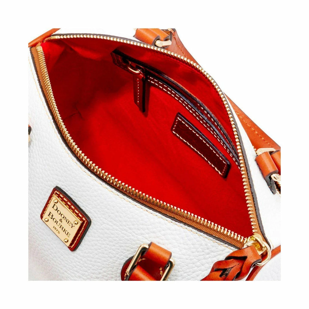 Dooney & Bourke HANDBAGS Trudy Pebble Leather Satchel 5 Dooney & Bourke HANDBAGS Trudy Pebble Leather Satchel
